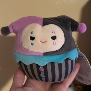 Alsace Lorraine the jester clown squishmallow NWT from mystery bags